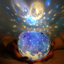Load image into Gallery viewer, Starry Sky Magic Star Moon Planet Projector Lamp
