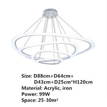 Load image into Gallery viewer, Modern Led loft illumination nordic suspension luminaire Pendant Lights