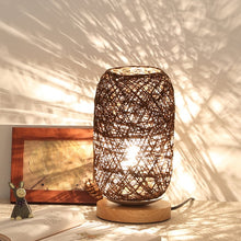 Load image into Gallery viewer, Wood Rattan Twine Ball Lights