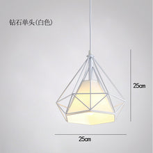 Load image into Gallery viewer, Vintage Pendant Light loft pyramid