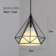 Load image into Gallery viewer, Vintage Pendant Light loft pyramid
