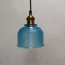 Load image into Gallery viewer, Modern colorful glass pendant light E27 6 color simple led hanging lamp