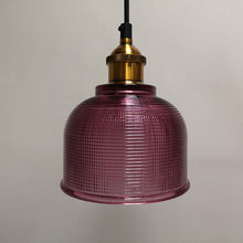 Load image into Gallery viewer, Modern colorful glass pendant light E27 6 color simple led hanging lamp