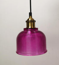 Load image into Gallery viewer, Modern colorful glass pendant light E27 6 color simple led hanging lamp