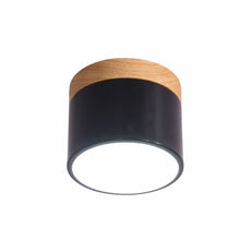Load image into Gallery viewer, Modern Ceiling Lights Nordic Iron+wood Ceiling Lamp