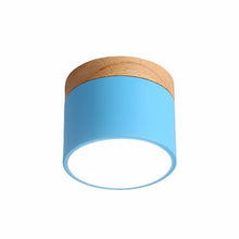 Load image into Gallery viewer, Modern Ceiling Lights Nordic Iron+wood Ceiling Lamp
