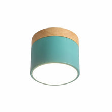 Load image into Gallery viewer, Modern Ceiling Lights Nordic Iron+wood Ceiling Lamp