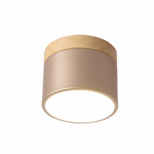 Load image into Gallery viewer, Modern Ceiling Lights Nordic Iron+wood Ceiling Lamp