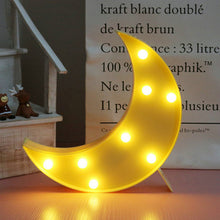 Load image into Gallery viewer, Star Moon Lamp