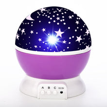 Load image into Gallery viewer, Star projector moon Lamp