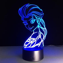 Load image into Gallery viewer, Elsa Girl Lamp