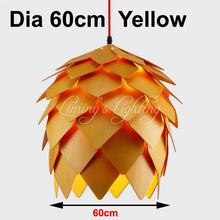 Load image into Gallery viewer, Modern Art OAK Wooden Pinecone Pendant Lights